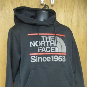 MENS NORTH FACE XL BLACK HOODIE/SWEATSHIRT